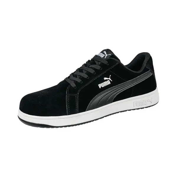 Puma Safety Iconic Low S1PL Sicherheitsschuh – Atmungsaktiv, Metallfrei, Vegan – Rutschfeste Arbeitsschuhe Mit Fiberglaskappe - Größe 46 – thumbnail