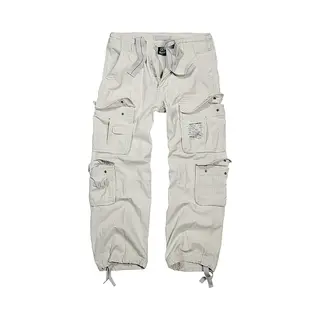 Brandit Pure Vintage Pants, Farbe, Old White, Größe, 3XL