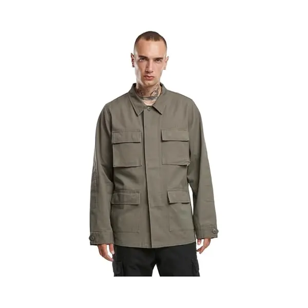 Brandit Bdu Twill Jacket Übergangsjacke Oliv In M thumbnail