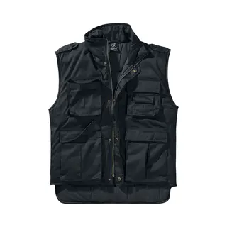 Brandit Ranger Weste Heren Hemd, Zwart, 4XL