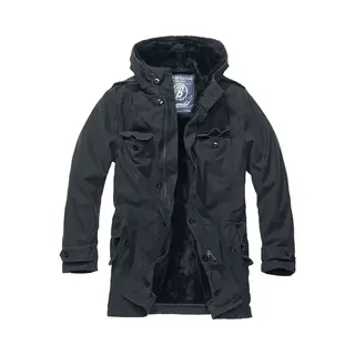 Brandit Af Parka Winter Jacket Black