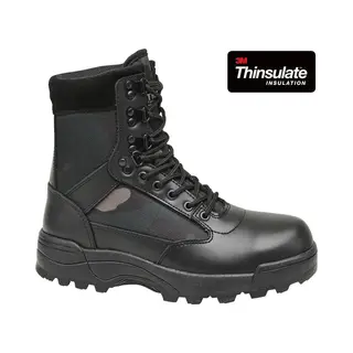 Brandit 9 Eyelet Tactical Laarzen Voor Heren, Tactische Militaire Laarzen, Donker Camouflagepatroon, 41 Eu