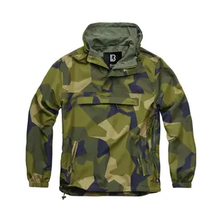 Brandit Summer Windbreaker, Farbe, Swedish Camo, Größe, 5XL