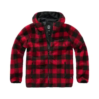 Brandit Anorak "Brandit Herren Teddyfleece Worker Jacket" 1 Stk. Tlg. Mit Kapuze