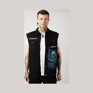 Iron Maiden Fear Of The Dark Vest Black