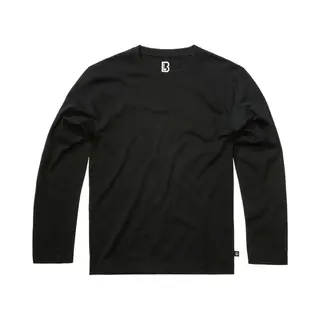 Brandit Premium Long-sleeved Shirt Long-sleeve Shirt Black