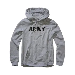 Brandit Army Hoody, Farbe, Grey Melange, Größe, Xl