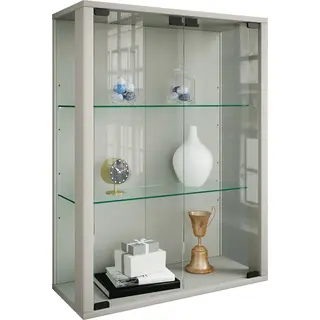Vcm Wandvitrine »Udina« Silber, 60x80x25 Cm