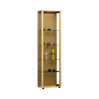 Ebuy24 - Holz Glas Stand Vitrine Edana Mini
