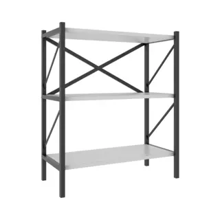Ebuy24 - Metall Stand Regal Bücher Insasi 2fach