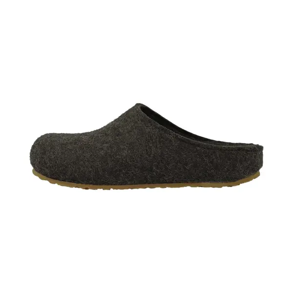 Haflinger Michel, Pantoffeln, Unisex-Erwachsene, Filz Aus Wolle-38 Eu-Grau Graphit 77 thumbnail