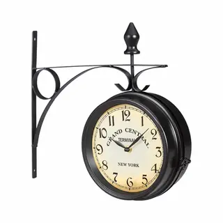 Relaxdays 10026292 Wand- /Tischuhr