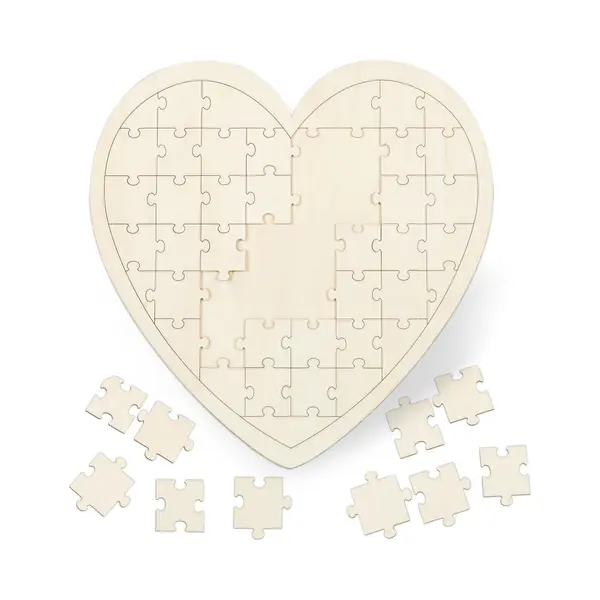 Relaxdays Hart Puzzel (49 onderdelen) thumbnail
