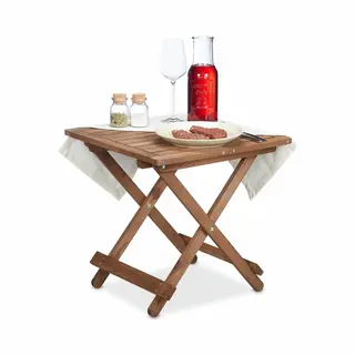 Relaxdays 10038646 Camping-Tisch