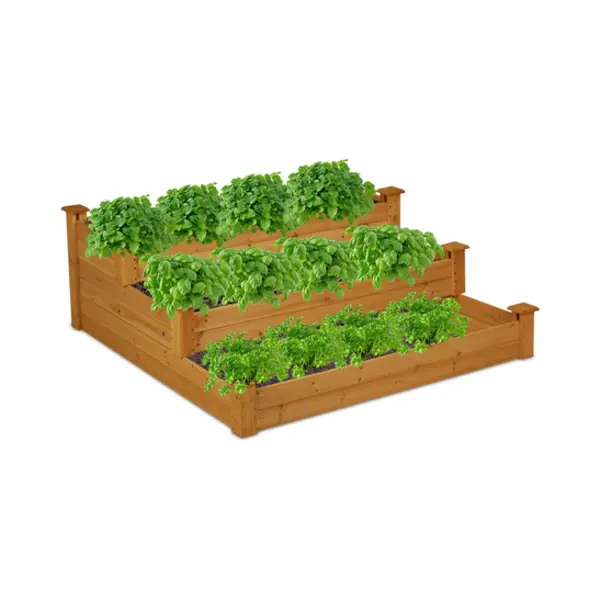 Relaxdays 10038669 verhoogd tuinbed thumbnail