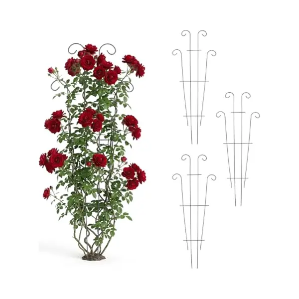Klimrek - 31x82 Cm - 4 Stuks - Zwart thumbnail