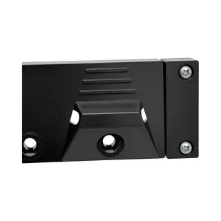 Tuingereedschaphouder - 43x5x2 Cm - 10 Haken - Zwart En Oranje