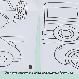 Tafelkleed Kleurplaat - Set Van 2 - 3 M - Op Rol - Papier - Dino's
