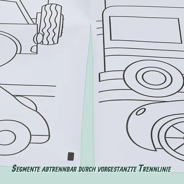 Tafelkleed Kleurplaat - Set Van 2 - 3 M - Op Rol - Papier - Dino's thumbnail