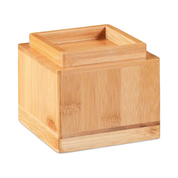 Relaxdays Furniture Riser Set Of 4, 8.5 Cm Rise, Table, Chairs, Beds, Elephant Feet, 10x11.5x11.5 Cm, Natural thumbnail