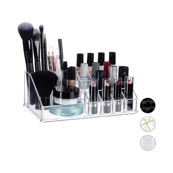 Relaxdays 4052025942144 Make-up Organizer thumbnail