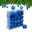 blauw, zilver