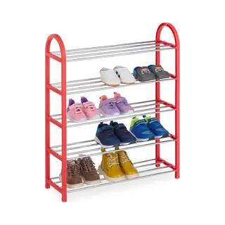 Relaxdays Schuhregal Für Kind, Rot