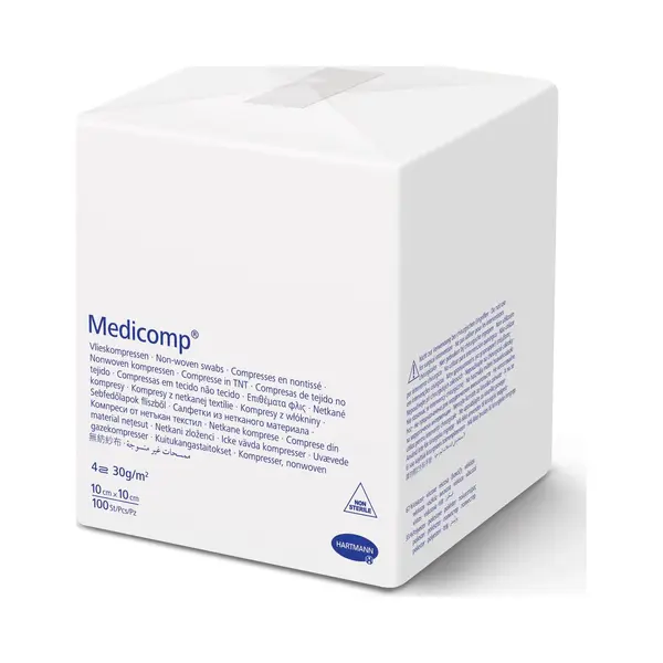 Hartmann Medicomp 4 Lagen 10 X 10 Cm | 100 Stück thumbnail