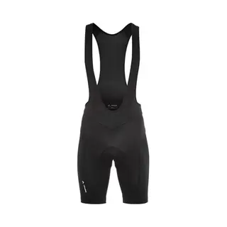 Vaude Herren Fahrradhose Active Bib Pants, Atmungsaktiv, Elastisch, Schnelltrocknend, Passform, Slim Fit, Black Uni, M