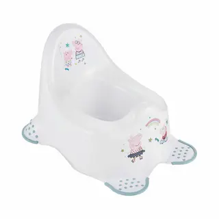 Keeeper Peppa Pig Babytopf, Ab Ca. 18 Monate Bis Ca. 3 Jahren, Anti-Rutsch-Funktion, Adam, Nordic White