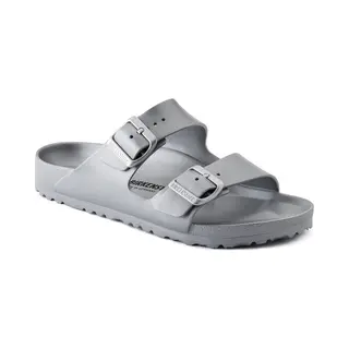 Birkenstock Arizona Essentials Sandalen Unisex Metallic, Zilver