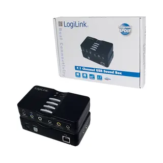 LogiLink Usb Sound Box Dolby 7.1 8-Channel 7.1 Kanäle