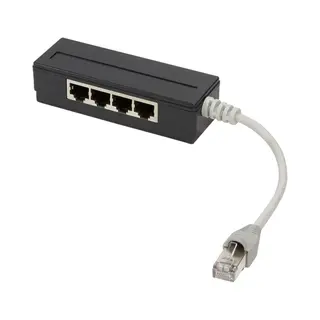 LogiLink MP0032 network splitter Black