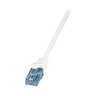 LogiLink CP3021U networking cable White 0.5 m Cat6a U/Utp (Utp)