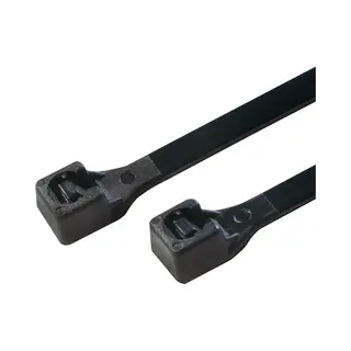 LogiLink KAB0002B Kabelbinder Leiter-Kabelbinder Nylon Schwarz 100 Stück(e)