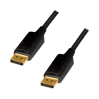 LogiLink CD0100 DisplayPort-Kabel 1 m Schwarz