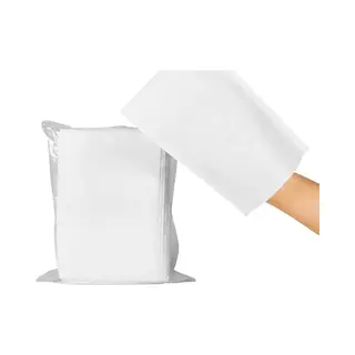 Servocare Einweg-Waschhandschuhe Aus Molton, 15 X 22cm, Naturweiß, 50 Stück
