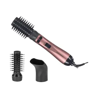 VITALmaxx Elektrohaarbürste Stylingbürste Mit 3 Aufsätze, Lockenstab, Föhn & Glätteisen In Einem, Hair Curler Locken Styler Lockenstab 3