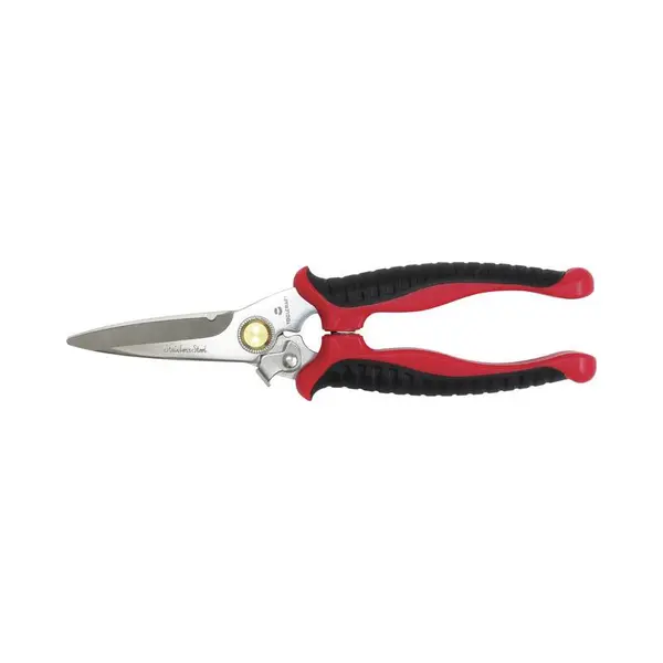 Toolcraft To-6541344 stationery/craft scissors Art & Craft scissors Straight cut Black, Red, Stainless steel thumbnail