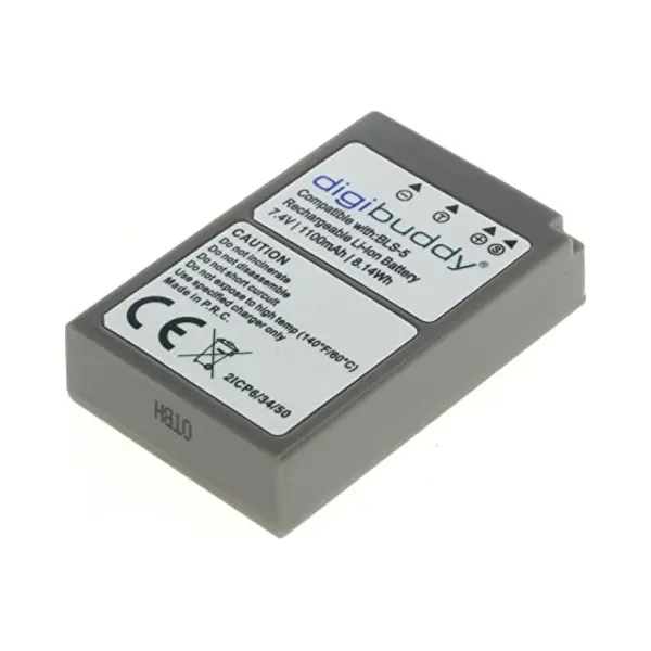 digibuddy Accu Voor Olympus Bls-5 Bls-50 thumbnail