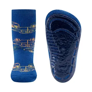Ewers Antislip Sokken Auto's Blauw