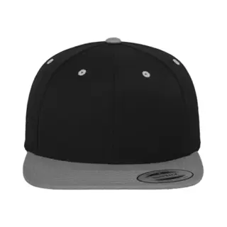 Flexfit Unisex Mesh Trucker Mütze, Black/Silver, S/M