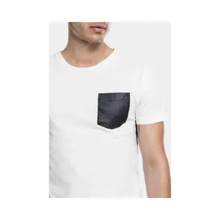 Urban Classics T-shirt Urban Classic Leather Imitation Pocket