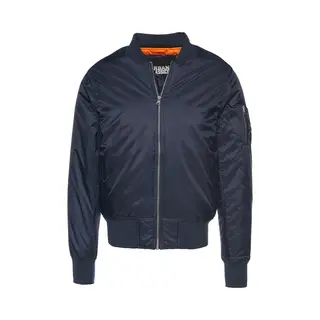Urban Classics Herren Basic Bomber Jacket Jacke, Marineblau (155), L Eu