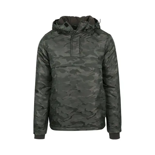Urban Classics, Herren, Leichte Jacken, Padded Camo Pull Over Jacket, Grün, (S) thumbnail