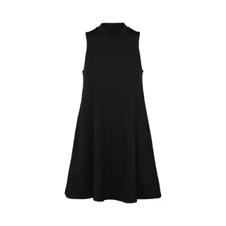 Urban Classics Ladies A-Line Turtleneck Dress Mini Dress Black