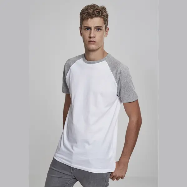 Urban Classics Raglan Contrast Tee T-shirt Crew neck Short sleeve Cotton, Jersey thumbnail