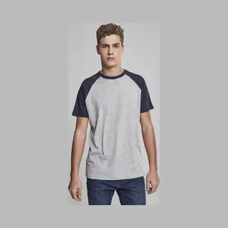 Urban Classics Raglan Contrast Tee T-shirt Crew neck Short sleeve Cotton, Jersey