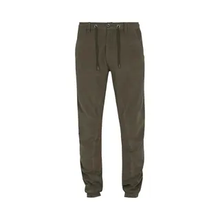 Urban Classics Herren Corduroy Jog Pants Hose, , Per Pack Grün (olive 00176), W30 (Herstellergröße, S)