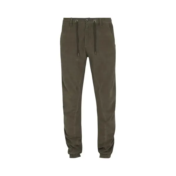 Urban Classics Herren Corduroy Jog Pants Hose, , Per Pack Grün (olive 00176), W30 (Herstellergröße, S) thumbnail